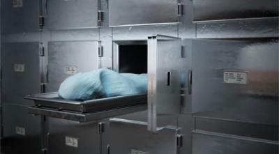 Сохранение тела умершего в холодильной установке