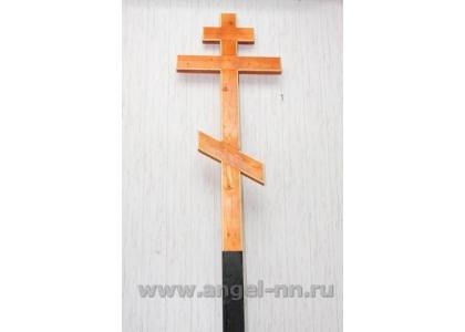 Крест деревянный (дуб) на могилу КР-8